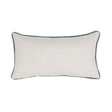 NV Belcourt Floral Natural/Blue 14x26 Throw Pillow (Set of 2) by Classic Home at Eve Furniture