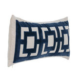 NV Corbin Navy Blue 14x26 Throw Pillow (Set of 2) by Classic Home at Eve Furniture