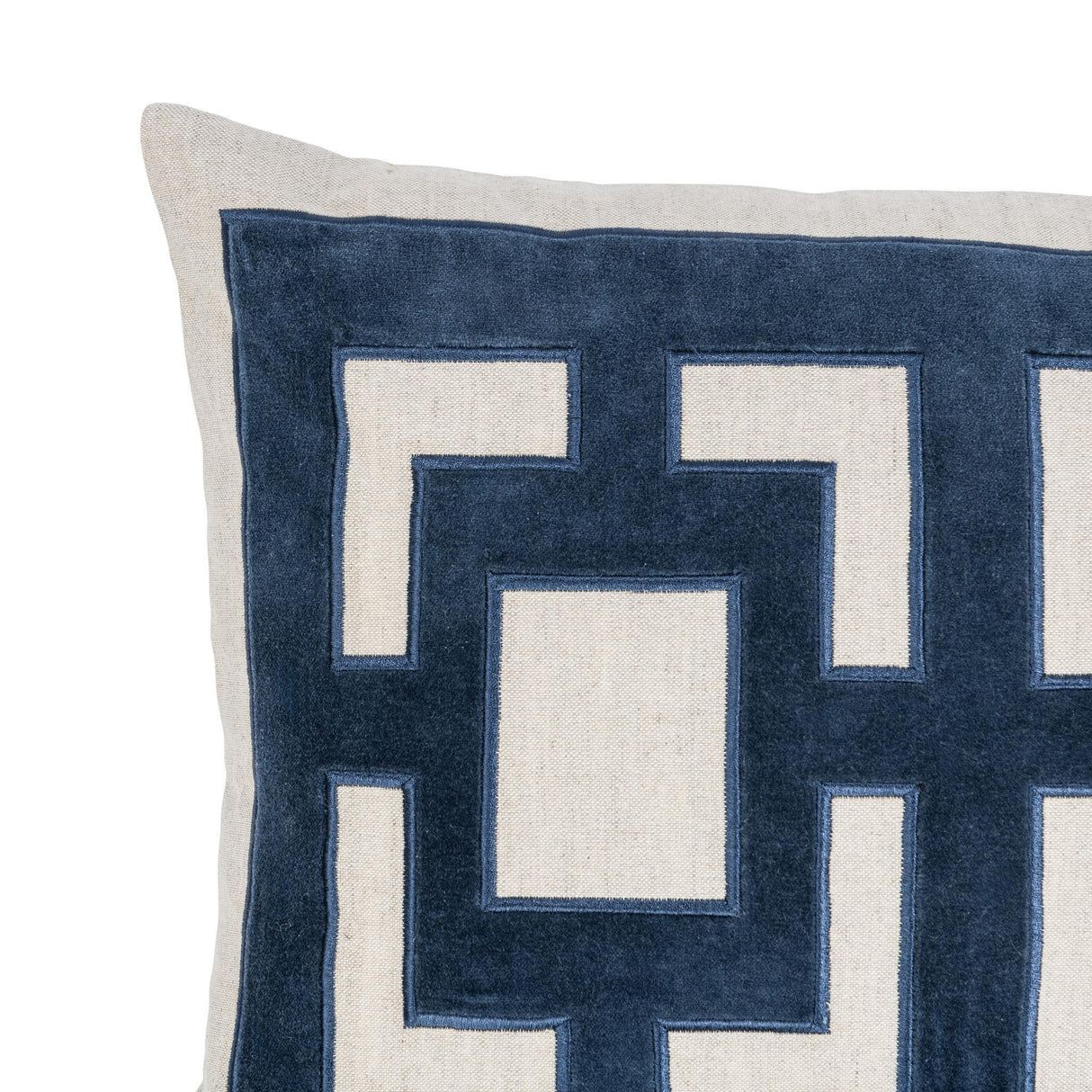 NV Corbin Navy Blue 14x26 Throw Pillow (Set of 2) by Classic Home at Eve Furniture