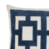 NV Corbin Navy Blue 14x26 Throw Pillow (Set of 2) by Classic Home at Eve Furniture