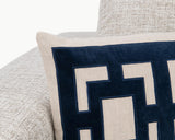 NV Corbin Navy Blue 14x26 Throw Pillow (Set of 2) by Classic Home at Eve Furniture