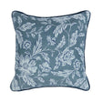 NV Davenport Denum Blue 22x22 Throw Pillow (Set of 2) by Classic Home at Eve Furniture