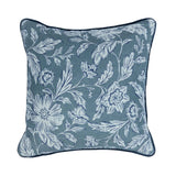 NV Davenport Denum Blue 22x22 Throw Pillow (Set of 2) by Classic Home at Eve Furniture