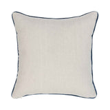 NV Davenport Denum Blue 22x22 Throw Pillow (Set of 2) by Classic Home at Eve Furniture