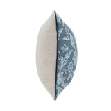 NV Davenport Denum Blue 22x22 Throw Pillow (Set of 2) by Classic Home at Eve Furniture