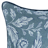 NV Davenport Denum Blue 22x22 Throw Pillow (Set of 2) by Classic Home at Eve Furniture