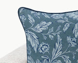 NV Davenport Denum Blue 22x22 Throw Pillow (Set of 2) by Classic Home at Eve Furniture