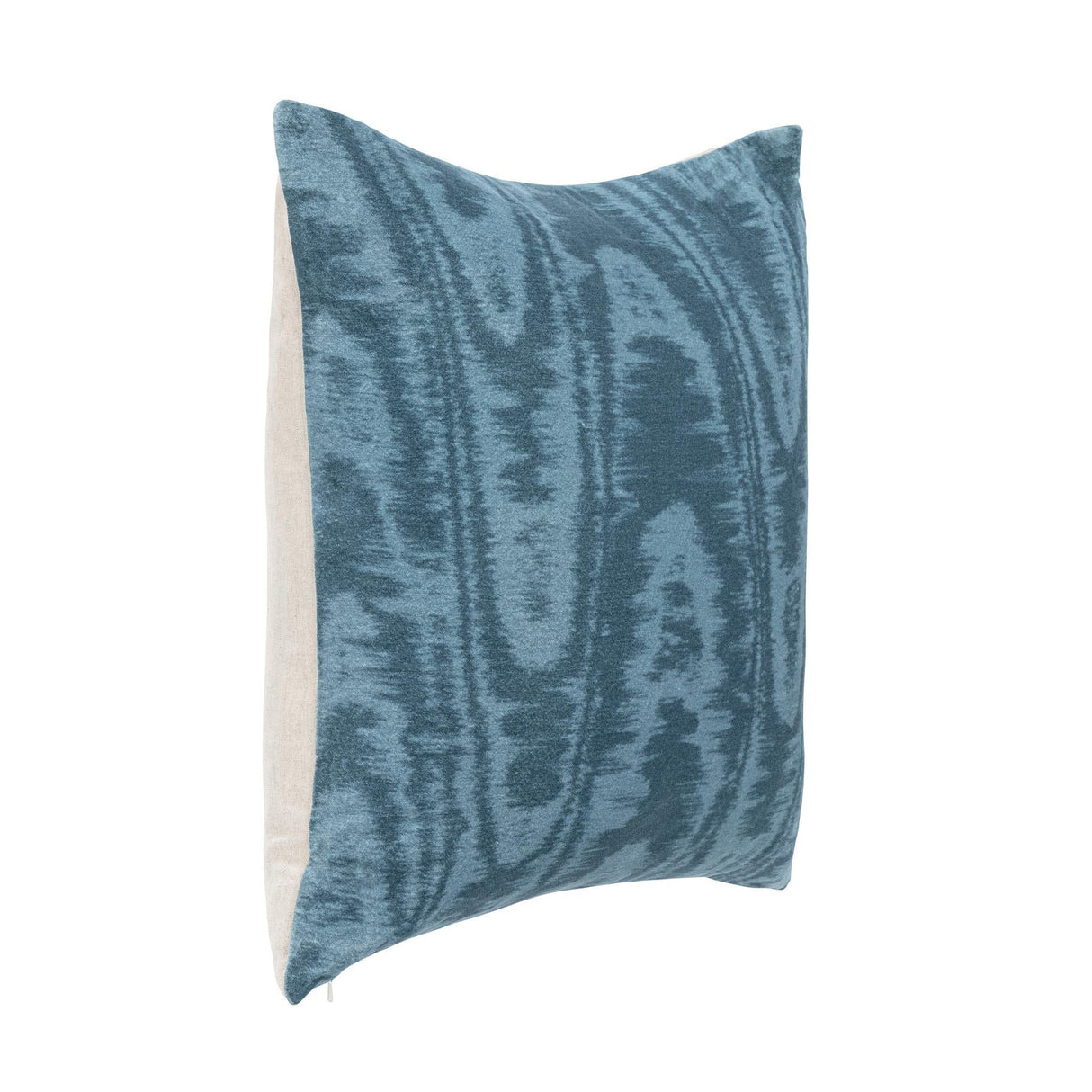 NV Hildene Chambray Blue 22x22 Throw Pillow (Set of 2) by Classic Home at Eve Furniture