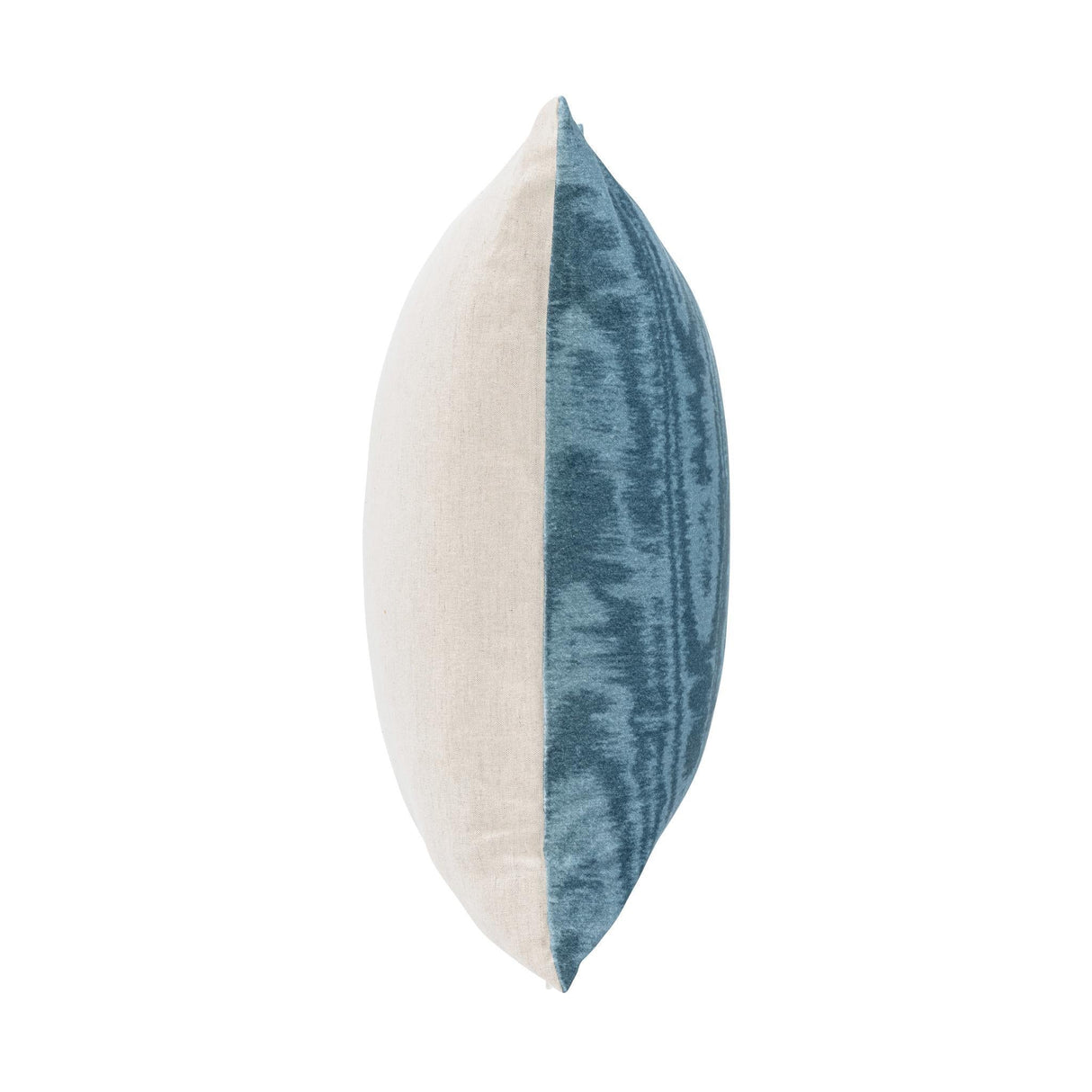 NV Hildene Chambray Blue 22x22 Throw Pillow (Set of 2) by Classic Home at Eve Furniture