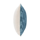NV Hildene Chambray Blue 22x22 Throw Pillow (Set of 2) by Classic Home at Eve Furniture