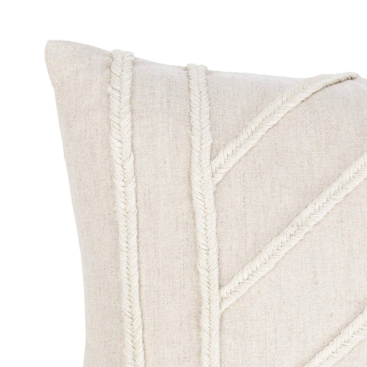 NV Langdon Natural Multiple Sizes Throw Pillow (Set of 2) by Classic Home at Eve Furniture