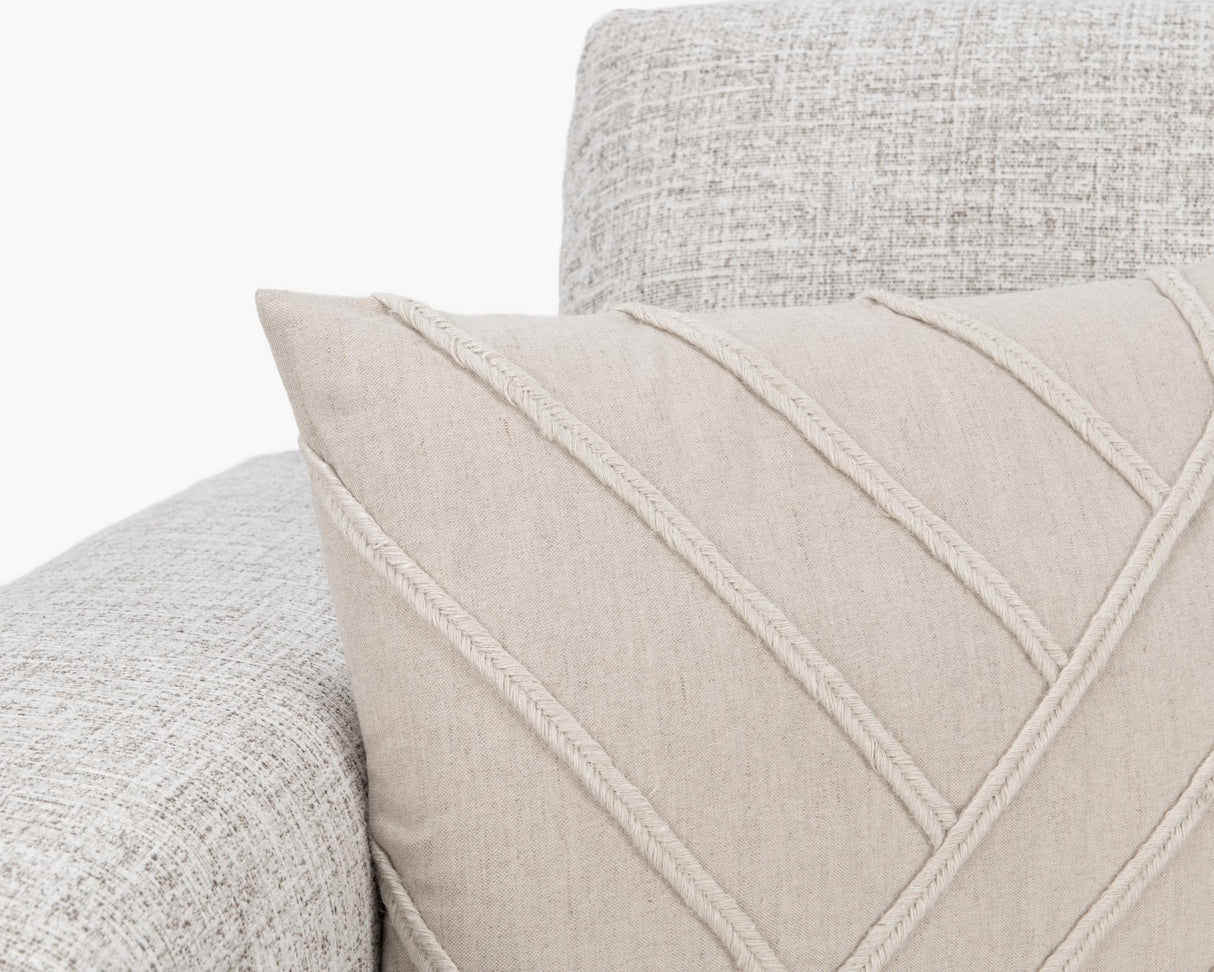 NV Langdon Natural Multiple Sizes Throw Pillow (Set of 2) by Classic Home at Eve Furniture