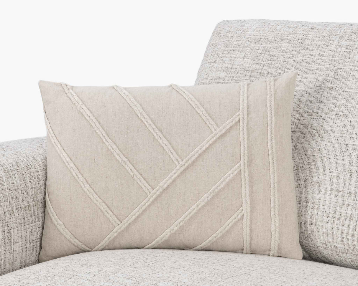 NV Langdon Natural Multiple Sizes Throw Pillow (Set of 2) by Classic Home at Eve Furniture
