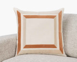 NV Maybrook Ivory/Natural 22x22 Throw Pillow (Set of 2) by Classic Home at Eve Furniture