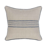 NV Newport Natural/Navy Multiple Sizes 22x22 Throw Pillow (Set of 2) by Classic Home at Eve Furniture