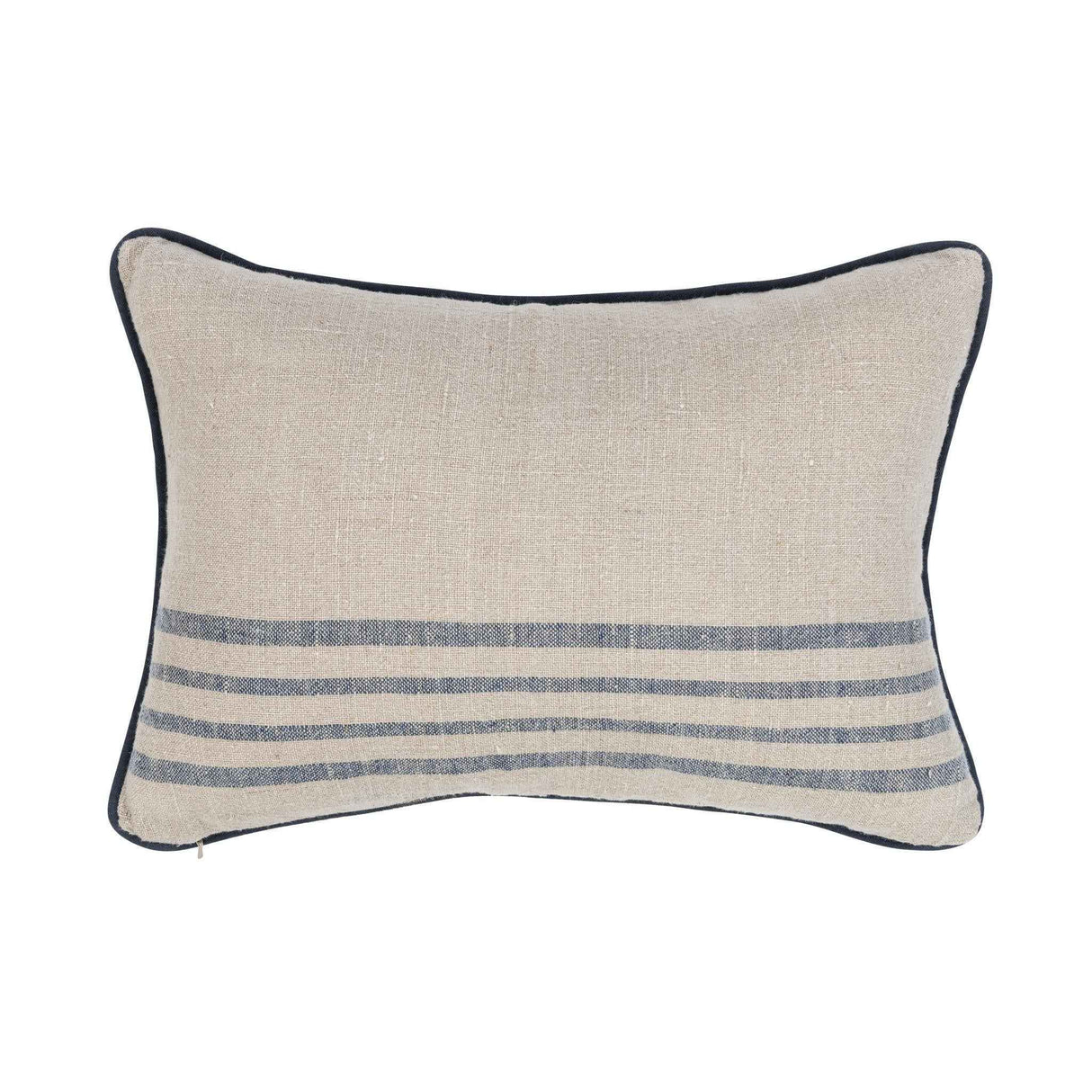 NV Newport Natural/Navy Multiple Sizes Throw Pillow (Set of 2) by Classic Home at Eve Furniture