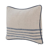 NV Newport Natural/Navy Multiple Sizes Throw Pillow (Set of 2) by Classic Home at Eve Furniture