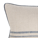 NV Newport Natural/Navy Multiple Sizes Throw Pillow (Set of 2) by Classic Home at Eve Furniture