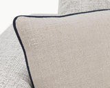 NV Newport Natural/Navy Multiple Sizes Throw Pillow (Set of 2) by Classic Home at Eve Furniture