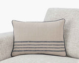 NV Newport Natural/Navy Multiple Sizes Throw Pillow (Set of 2) by Classic Home at Eve Furniture