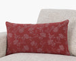 NV Rosecliff Burgundy Red Multiple Sizes Throw Pillow (Set of 2) by Classic Home at Eve Furniture