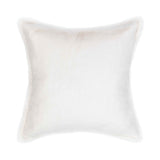 NV Taiga Ivory Faux Fur Multiple Sizes 22x22 Throw Pillow (Set of 2) by Classic Home at Eve Furniture