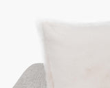 NV Taiga Ivory Faux Fur Multiple Sizes 22x22 Throw Pillow (Set of 2) by Classic Home at Eve Furniture