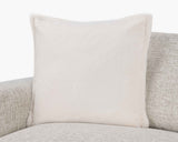 NV Taiga Ivory Faux Fur Multiple Sizes 22x22 Throw Pillow (Set of 2) by Classic Home at Eve Furniture