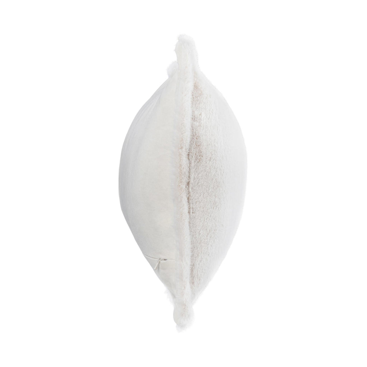 NV Taiga Ivory Faux Fur Multiple Sizes Throw Pillow (Set of 2) by Classic Home at Eve Furniture