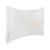 NV Taiga Ivory Faux Fur Multiple Sizes Throw Pillow (Set of 2) by Classic Home at Eve Furniture