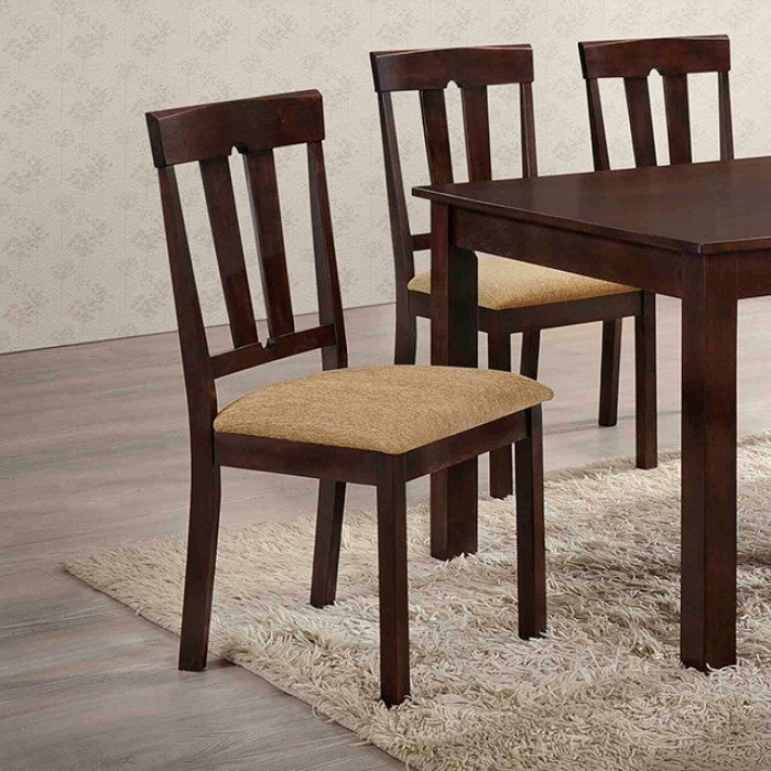 Topeka Brown Cherry Side Chair