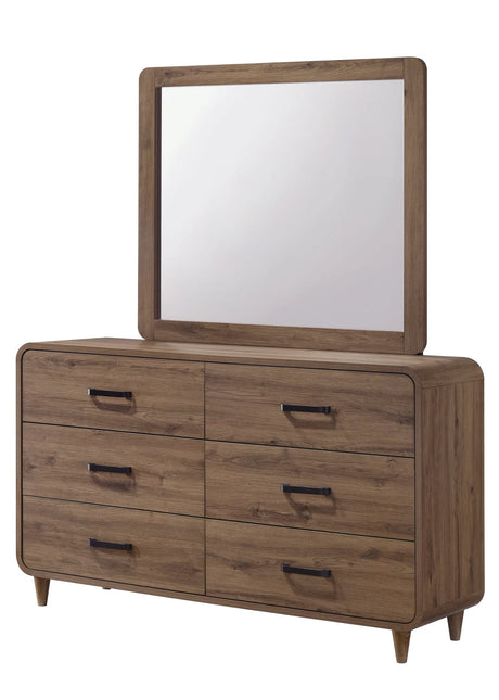 Nyomi Light Brown Dresser by Crown Mark at Eve Furniture