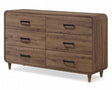 Nyomi Light Brown Dresser by Crown Mark at Eve Furniture