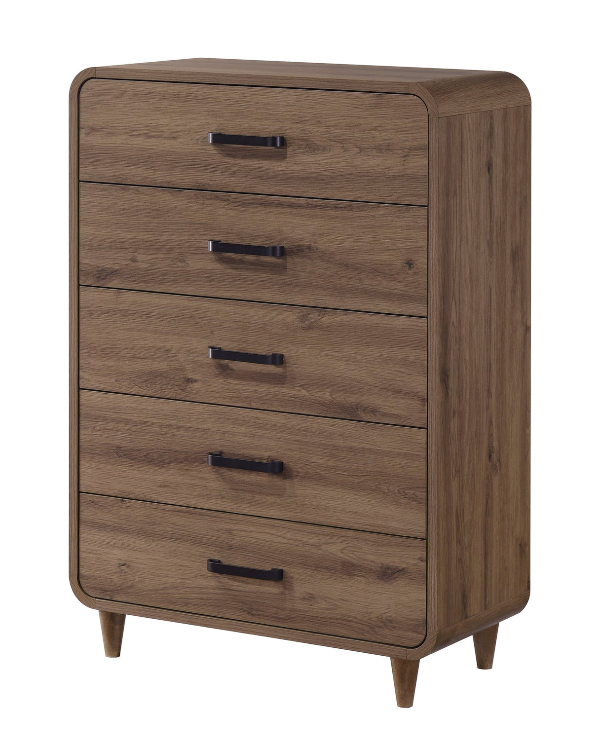 Nyomi Light Brown Panel Bedroom Set by Crown Mark at Eve Furniture