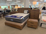Nyomi Light Brown Panel Bedroom Set by Crown Mark at Eve Furniture