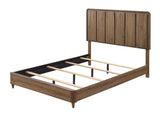 Nyomi Light Brown Panel Bedroom Set by Crown Mark at Eve Furniture