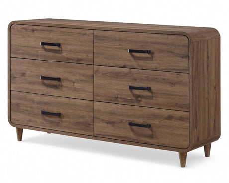Nyomi Light Brown Panel Bedroom Set by Crown Mark at Eve Furniture