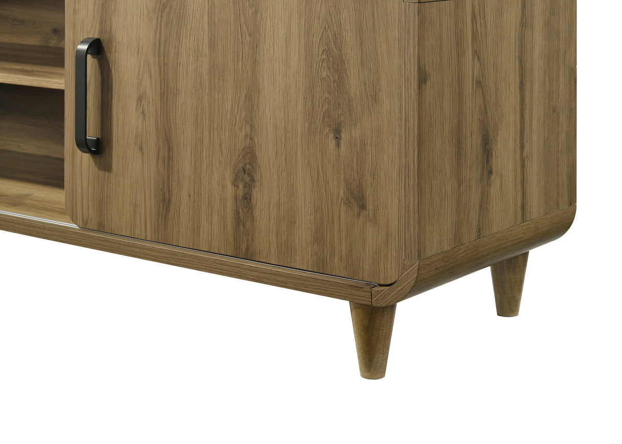 Nyomi Light Brown TV Stand by Crown Mark at Eve Furniture