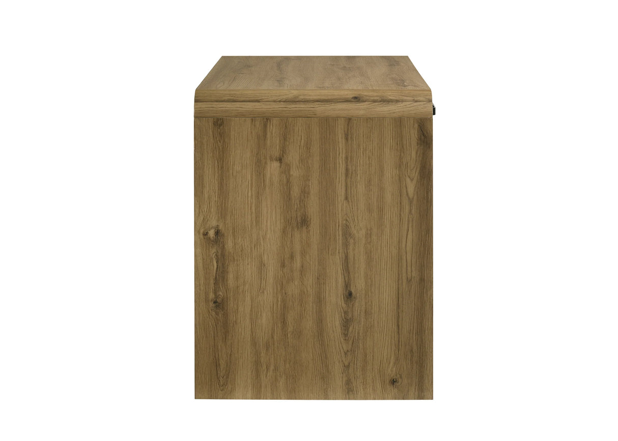 Nyomi Light Brown Writing Desk by Crown Mark at Eve Furniture