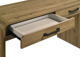 Nyomi Light Brown Writing Desk by Crown Mark at Eve Furniture