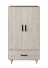 Nyomi White Armoire by Crown Mark at Eve Furniture