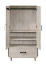 Nyomi White Armoire by Crown Mark at Eve Furniture