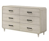 Nyomi White Upholstered Bedroom Set by Crown Mark at Eve Furniture