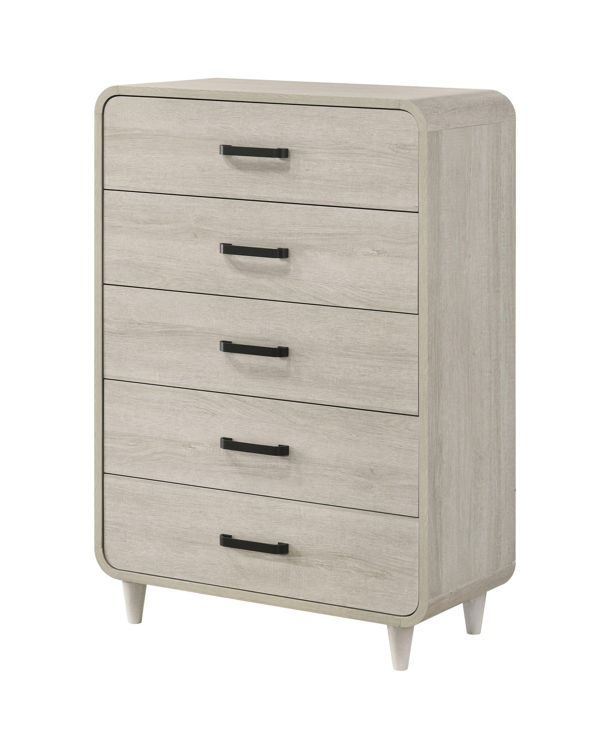Nyomi White Upholstered Bedroom Set by Crown Mark at Eve Furniture