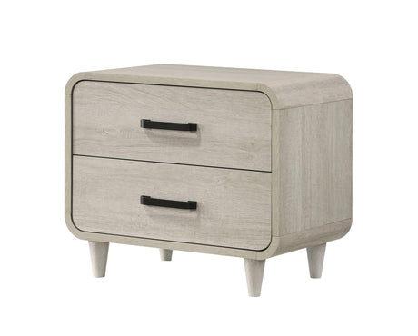 Nyomi White Upholstered Bedroom Set by Crown Mark at Eve Furniture