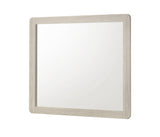 Nyomi White Bedroom Mirror (Mirror Only) by Crown Mark at Eve Furniture