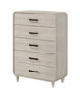 Nyomi White Chest by Crown Mark at Eve Furniture