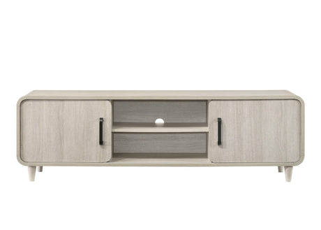 Nyomi White TV Stand by Crown Mark at Eve Furniture