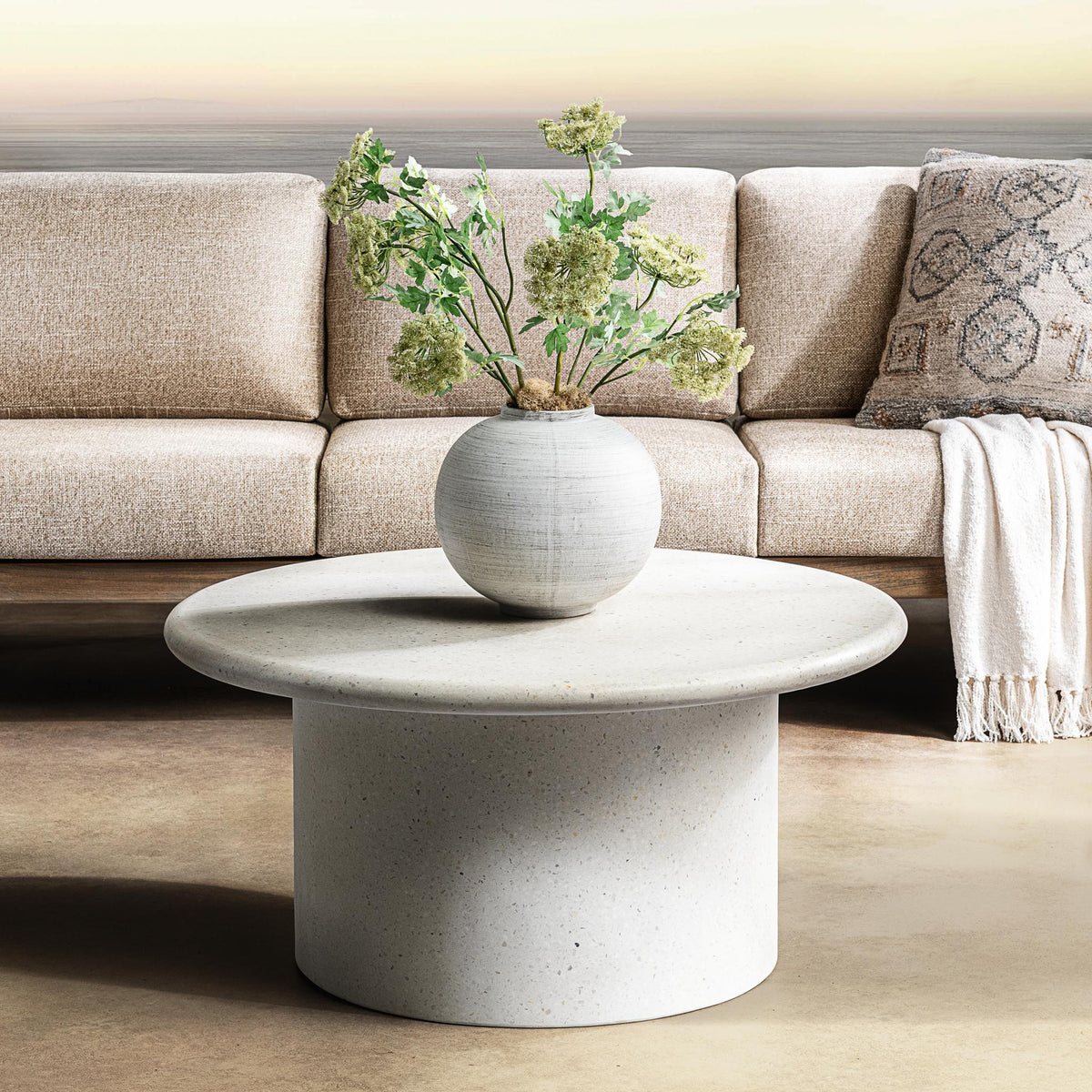 Nysa Outdoor Coffee Table by Classic Home at Eve Furniture