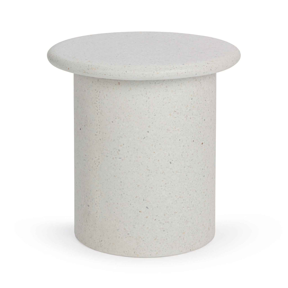 Nysa White Outdoor End Table by Classic Home at Eve Furniture